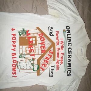 Online Ceramics White Graphic Tee